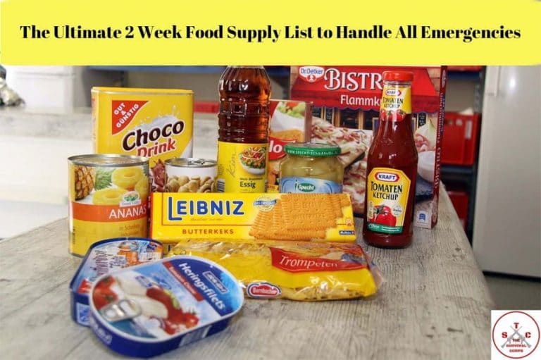 The Ultimate 2 Week Food Supply List to Handle All 